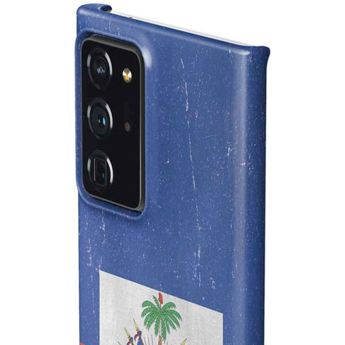 Haiti Flag Distressed Galaxy Note20 Ultra 5G Lite Case